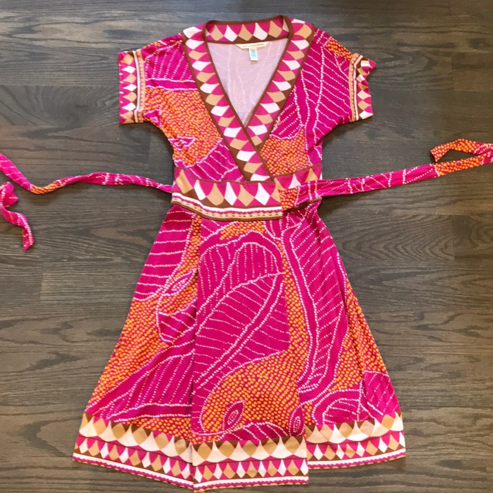 DVF wrap dress